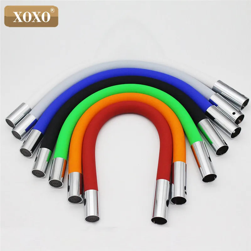 DecorBites™ Boquilla de gel de sílice de 360° para grifo mezclador de agua fría y caliente de cocina 1301R