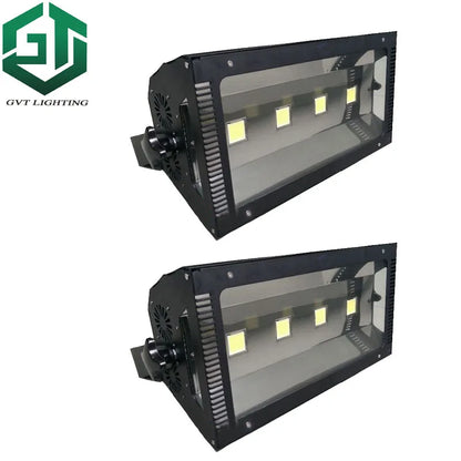 مصباح ستروب LED عالي الطاقة DecorBites™ بقوة 400 واط مع 4 مصابيح LED*100 واط لجهاز ستروبسكوب DJ