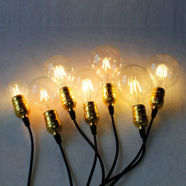 Decorbites™ LED-Filamentlampen: Ultraleuchtende E27 4W-8W Edison-Glühbirnen für Anhänger-Heimbeleuchtung