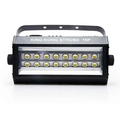 DecorBites™ High Power LED Strobe Light 16pcs 20W White Colorful Flash Light