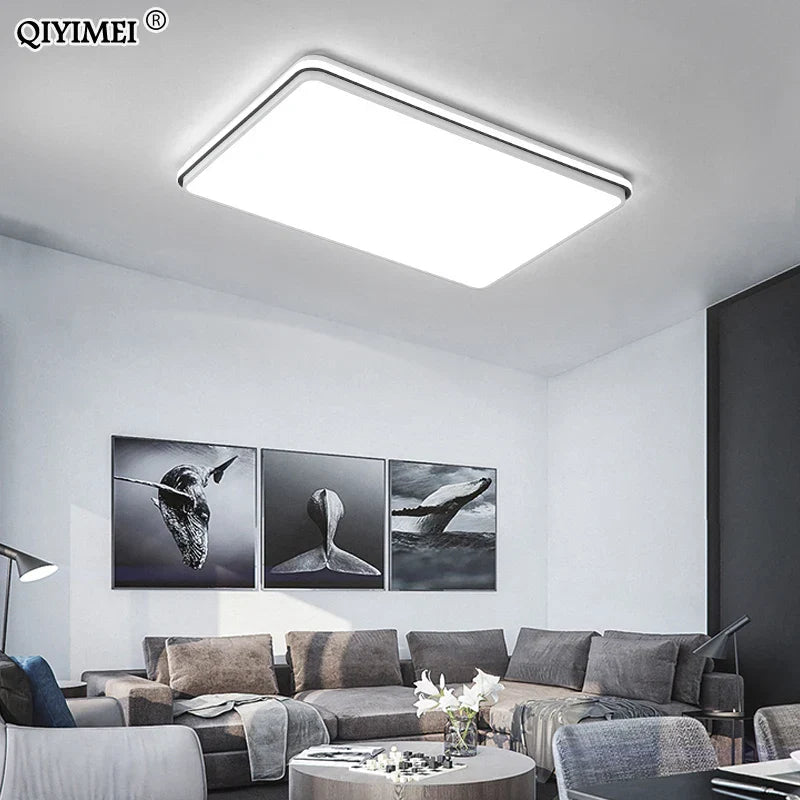 DecorBites™ LED Ceiling Lamps: Modern Dimmable Lights for Living Room, Dining Room, Bedroom