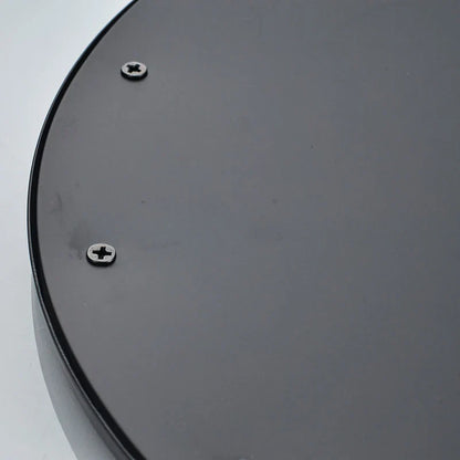 DecorBites™ 16" Black Round Brass Ceiling Mounted Large Rain Shower Head Faucet