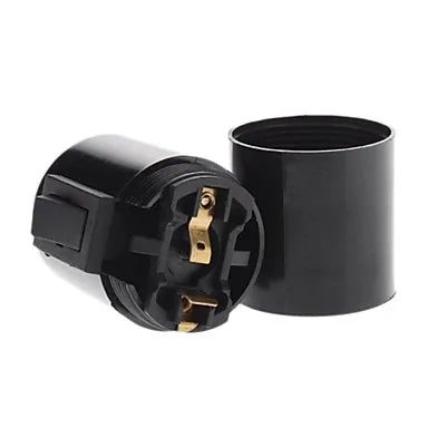 DecorBites™ E27 Socket Lamp Holder with Switch, High Quality