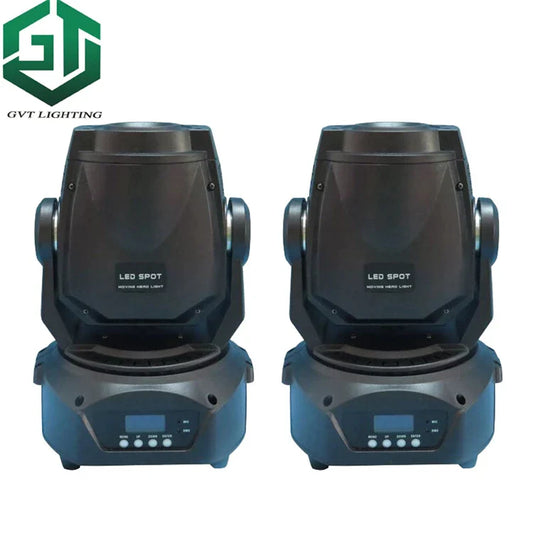 مصباح رأس متحرك LED Gobo بقدرة 90 وات من DecorBites™ مع منشور ثلاثي الوجوه للمناسبات المسرحية