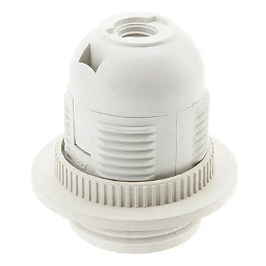DecorBites™ E27 Lamp Bulb Holder Fitting, Black/White, 110v-220v Lighting Accessory