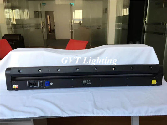 DecorBites™ مصباح رأس متحرك بثمانية عدسات RGB ليزري للمسرح والحفلات والديسكو والحفلات الموسيقية