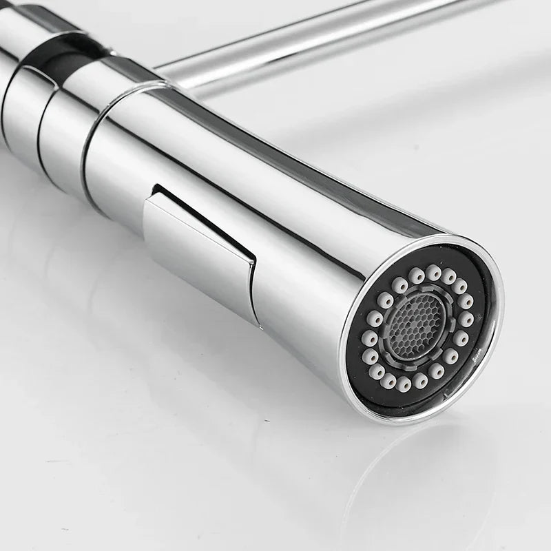 DecorBites™ Kitchen Faucet Spray Head | Dual Function Stream Reaplce Head | Chrome Finish