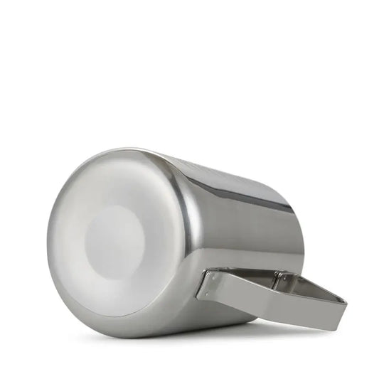 Vaso espumador DecorBites™: Jarra medidora de acero inoxidable para arte latte