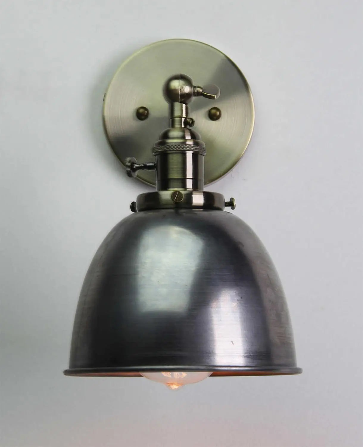 DecorBites™ Industrial Black Wall Sconce 6.5'' Modern Stair Light Fixtures