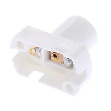 DecorBites™ E12 White Base Bulb Socket Lamp Holder Set of 10 High Quality Lighting Accessory