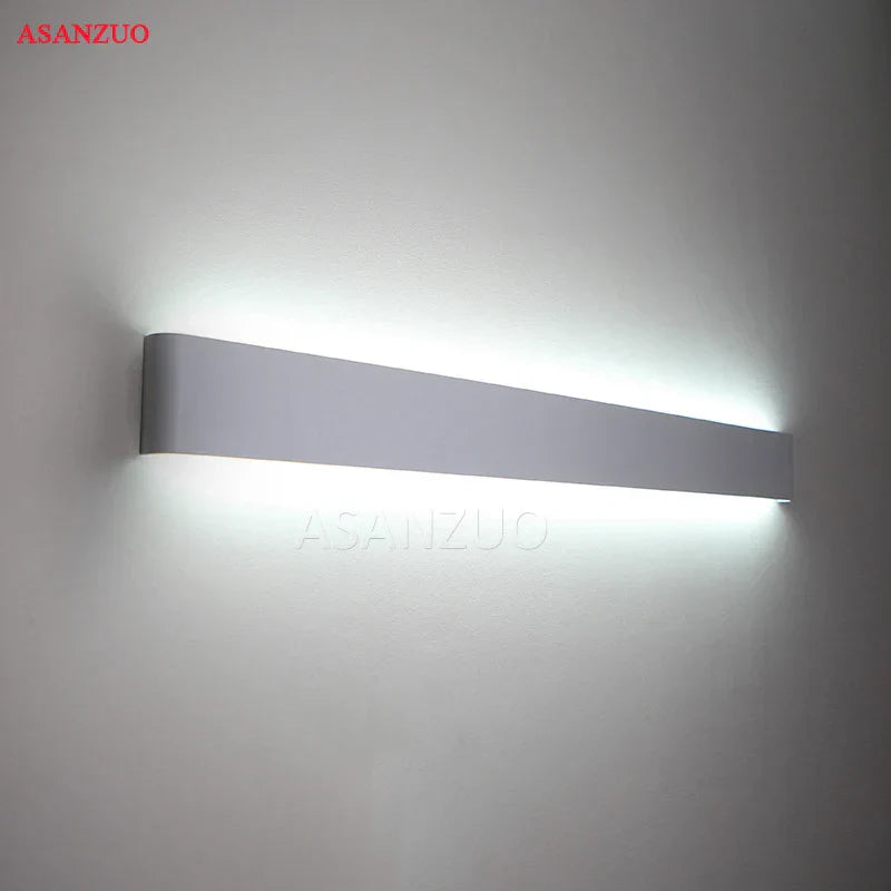 DecorBites™ LED Rectangle Wall Lamps: 110V 220V Indoor Living Room Bathroom Mirror Light
