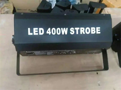 مصباح ستروب LED عالي الطاقة DecorBites™ بقوة 400 واط مع 4 مصابيح LED*100 واط لجهاز ستروبسكوب DJ
