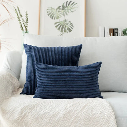 غطاء وسادة مخملي من DecorBites™‎، ديكور منزلي ناعم، 45×45 سم/60×60 سم