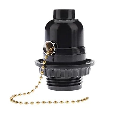 حامل مصباح DecorBites™ Bakelite E27 مع مفتاح