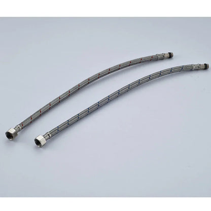 خرطوم سباكة DecorBites™ من الفولاذ المقاوم للصدأ بطول 60 سم للمياه الساخنة والباردة