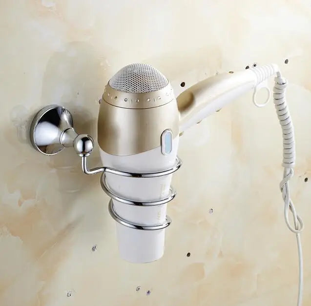 DecorBites™ Brass & Crystal Bathroom Set: Towel Rack, Bar, Paper Holder, Soap Dish