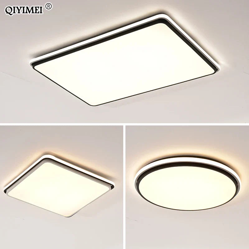 DecorBites™ LED Ceiling Lamps: Modern Dimmable Lights for Living Room, Dining Room, Bedroom