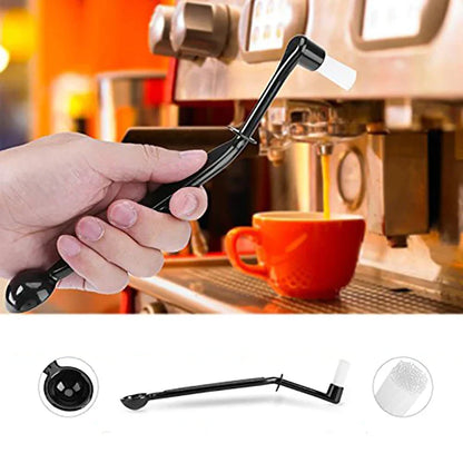 DecorBites™ Coffee Brush Spoon Combo - Espresso Machine Cleaning Tool