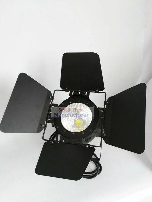 DecorBites™ 100W COB LED Par Light: High Brightness, Aluminium Case, White & Warm White, DMX Stage Lights