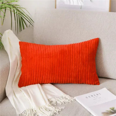 غطاء وسادة مخملي من DecorBites™‎ بنقشة مخملية مزخرفة مقاس 40×60 سم