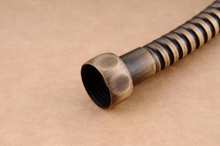 DecorBites™ Gold Stainless Steel 150cm Shower Hose for Flexible Shower Head Replacement