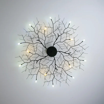 DecorBites™ LED Branch Iron Ceiling Lamp for Bedroom & Living Room Decor