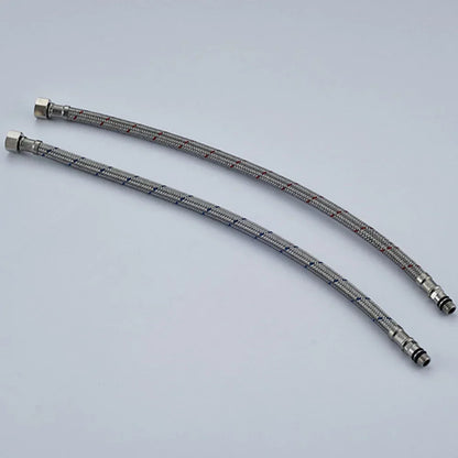 خرطوم سباكة DecorBites™ من الفولاذ المقاوم للصدأ بطول 60 سم للمياه الساخنة والباردة