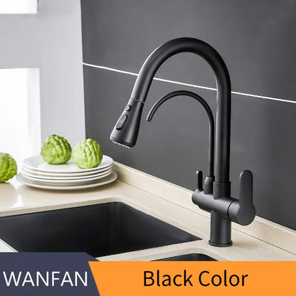 Grifo mezclador de tres vías para fregadero DecorBites™ Crane WF-0195