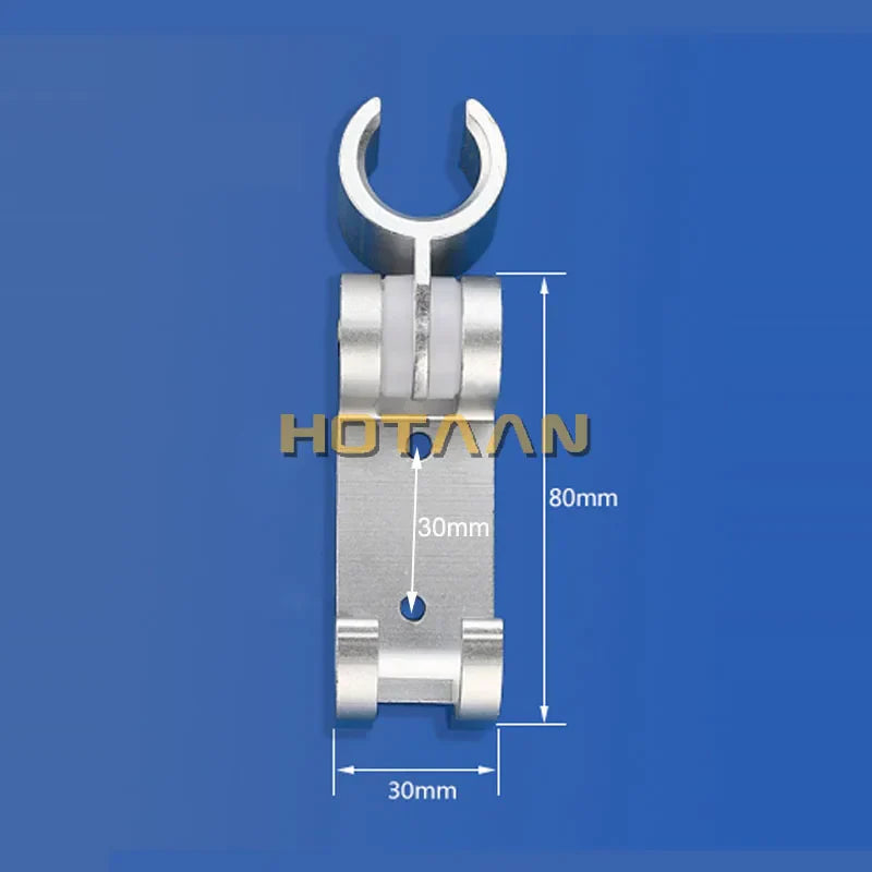 حامل دش يدوي من الألومنيوم مثبت على الحائط من DecorBites™‎ حامل خطاف من HIldr DecorBites™‎