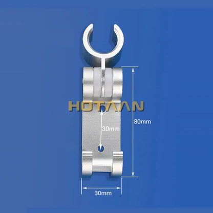 حامل دش يدوي من الألومنيوم مثبت على الحائط من DecorBites™‎ حامل خطاف من HIldr DecorBites™‎