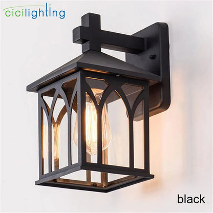 DecorBites™ LED Wall Lamps Outdoor Lighting Modern Aluminum Sconces Courtyard Garden Decor