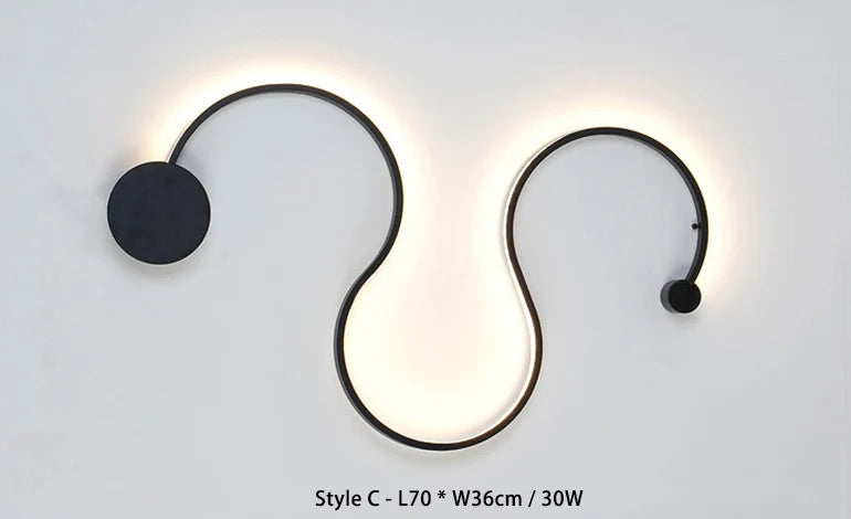 DecorBites™ LED Wall Sconce Lighting for Modern Living Room and Bedroom Decor