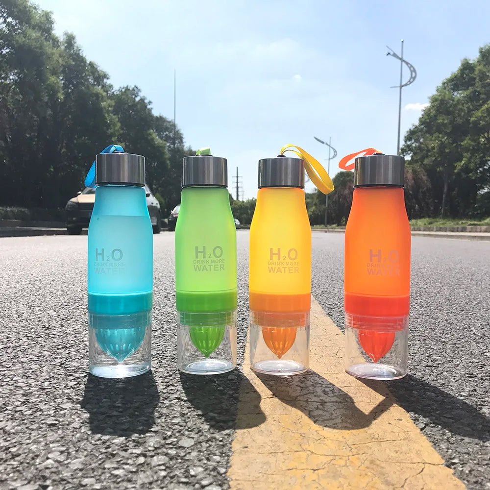 DecorBites™ 650ml Infuser Water Bottle - Refreshing Hydration on the Go