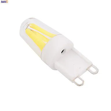 Bombilla LED Decorbites™ G9 de pines dobles con luces COB regulable 110V-220V de repuesto para halógena