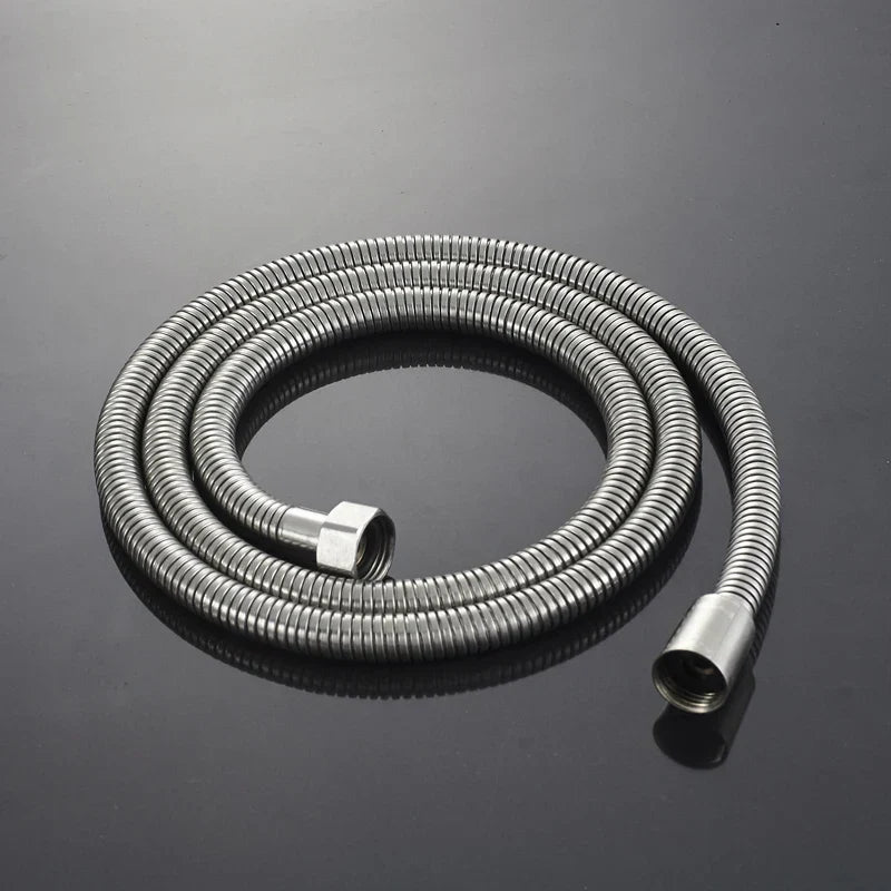 DecorBites™ Brushed Nickel Handshower Set with Stainless Steel Hose & Wall Bracket