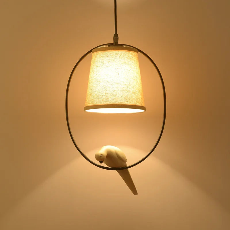 DecorBites™ Bird Lamp: Industrial Pendant Lights for Kitchen Island, Living Room, Bedroom & Restaurant