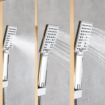 DecorBites™ LED Rain Shower Column Tower with Digital Screen and Massage Jets