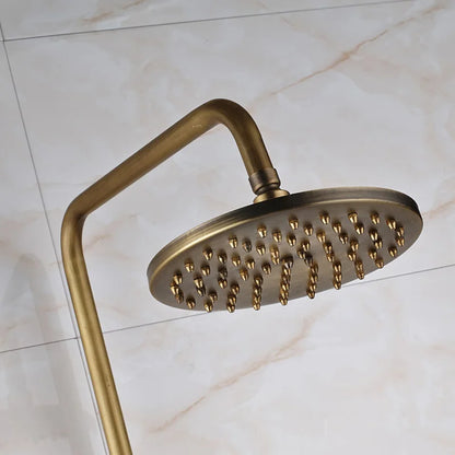 DecorBites™ Dual Handle Shower Faucet Set with 8" Rain Shower Head