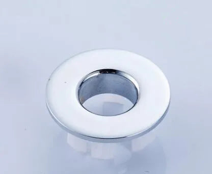 DecorBites™ Gold Brass Sink Overflow Cover Six-foot Ring Insert - Bathroom Basin Faucet