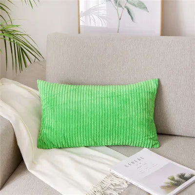 غطاء وسادة مخملي من DecorBites™‎ بنقشة مخملية مزخرفة مقاس 40×60 سم