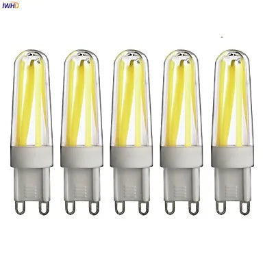 DecorBites™ Dimmable COB LED Bulb 240LM Bi-pin Lamp Warm White/Cool White 110v-220v