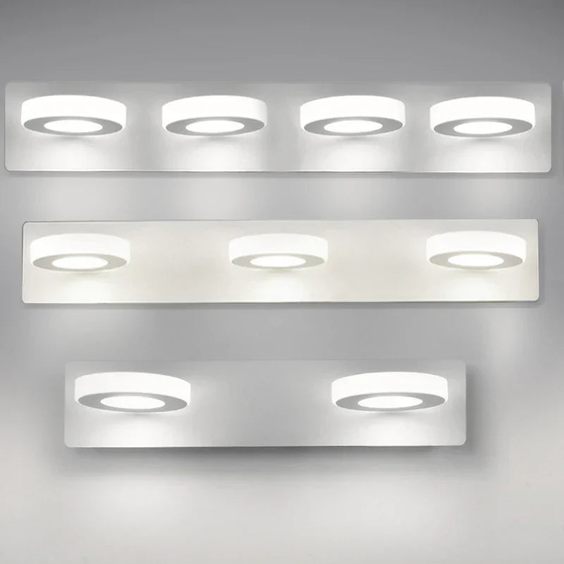 DecorBites™ LED Mirror Light: Modern Bathroom Lamp with Acrylic Wall Lamps - Indoor Lighting Fixtures