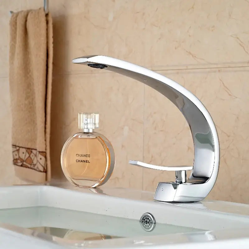 DecorBites™ Black Luxury Brass Basin Faucet Mixer Tap