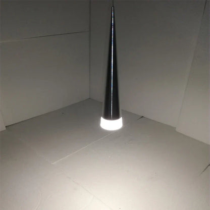 Lámpara colgante cónica DecorBites™: Iluminación industrial moderna de aluminio para el hogar, la sala de estar y la cafetería.