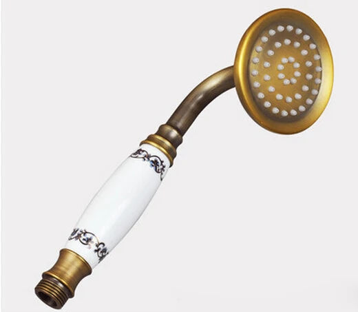 DecorBites™ Brass Handheld Shower Head for Bathroom is the updated product title.