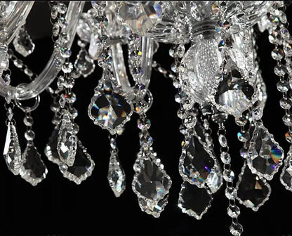 DecorBites™ Hand Blown Crystal Chandelier Light Modern Large Cristal Lustre