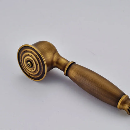 DecorBites™ Brass Hand Shower Head: Premium Replacement Sprayer for Shower Faucet