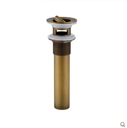 DecorBites™ Antique Brass Basin Sink Drain - 6 Styles