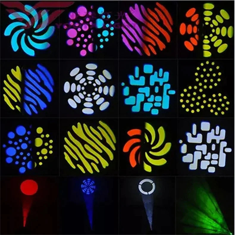 DecorBites™ 30W Spot Gobo Moving Head LED Light - Mini LED Moving Head Light