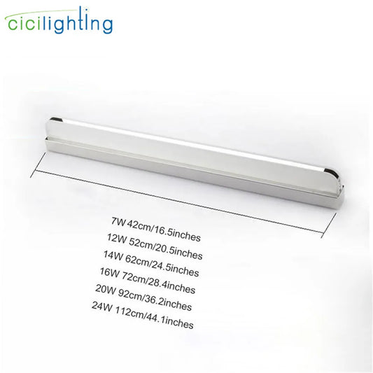 DecorBites™ LED Vanity Light with Mirror for Bathroom Makeup Wall Lighting